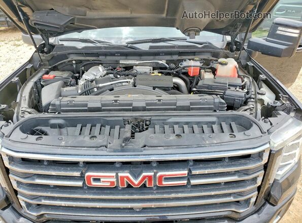 1GT49PEY2NF178382 2022 GMC SIERRA Black Widok wnętrza z tyłu
