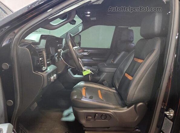 1GT49PEY2RF415071 2024 GMC SIERRA Black წინა სალონის ხედი