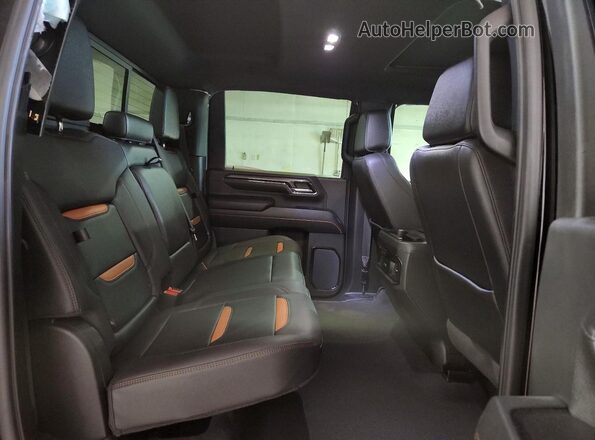 1GT49PEY2RF415071 2024 GMC SIERRA Black უკანა სავარძლების ხედი