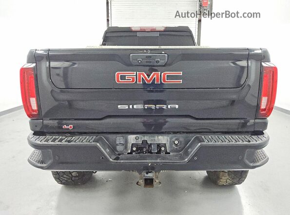 1GT49PEY3MF133935 2021 GMC SIERRA Black Вид ззаду