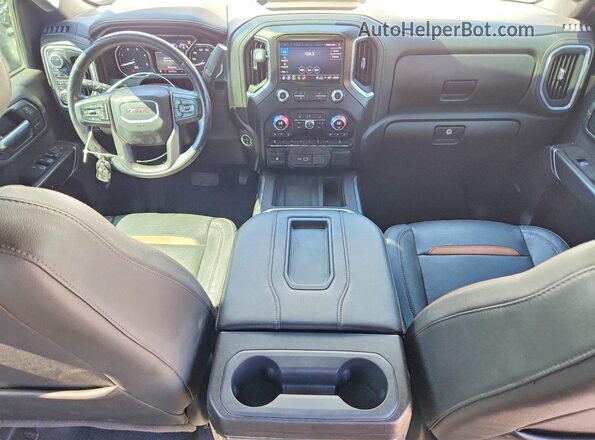 1GT49PEY6NF171547 2022 GMC SIERRA White Widok deski rozdzielczej