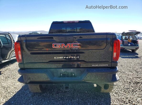 1GT49REY1NF111929 2022 GMC SIERRA Черный Вид сзади