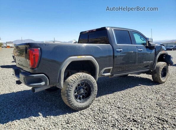 1GT49REY1NF111929 2022 GMC SIERRA Черный Задняя правая четверть