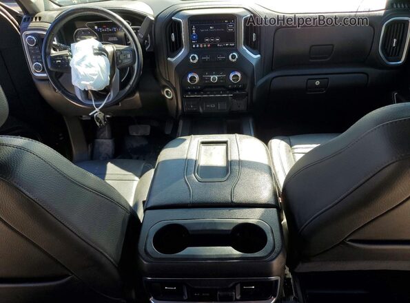 1GT49REY1NF111929 2022 GMC SIERRA Черный Вид панели приборов