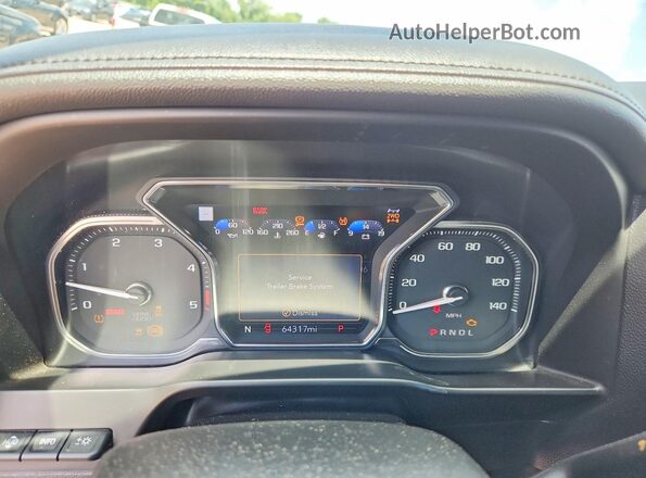 1GT49REY2LF155242 2020 GMC SIERRA Black Սարքավորումների վահանակի տեսք