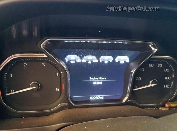 1GT49REY2PF105916 2023 GMC SIERRA Black Widok zestawu wskaźników