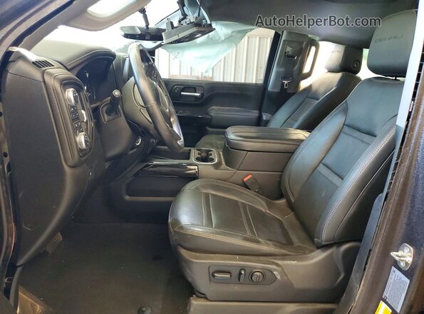1GT49REY2PF105916 2023 GMC SIERRA Black Widok wnętrza z przodu