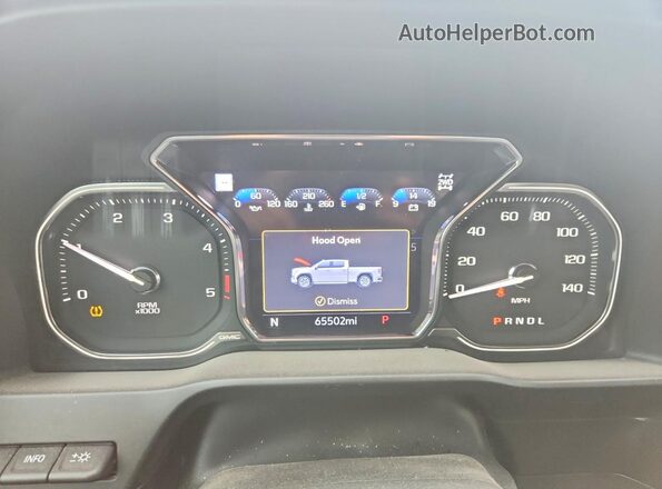 1GT49REY4MF302467 2021 GMC SIERRA Black Vista del cuadro de instrumentos