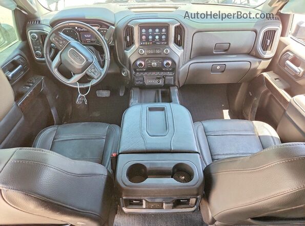 1GT49REY5NF120553 2022 GMC SIERRA Black Widok deski rozdzielczej