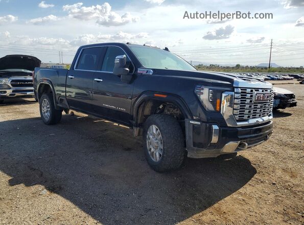 1GT49REY6RF382202 2024 GMC SIERRA Black Передня права чверть