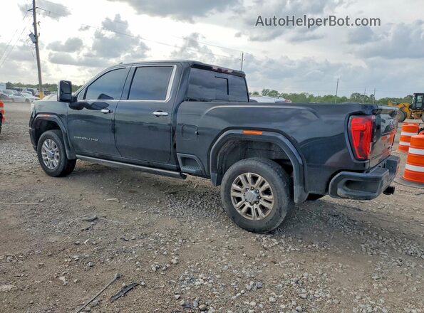 1GT49REYXNF294375 2022 GMC SIERRA Black Trasero izquierdo