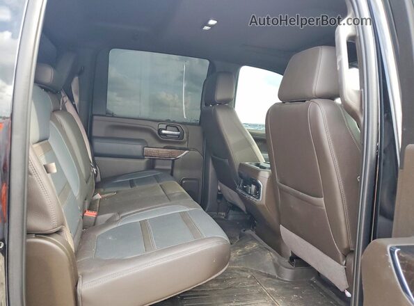 1GT49REYXNF294375 2022 GMC SIERRA Black Vista de los asientos traseros