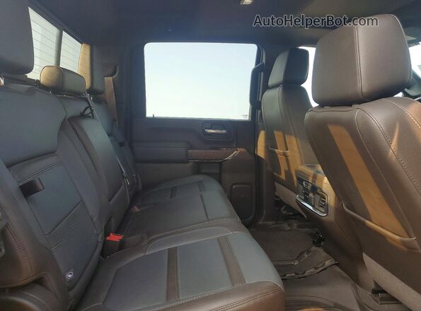 1GT49REYXPF204564 2023 GMC SIERRA Black Rear seats view