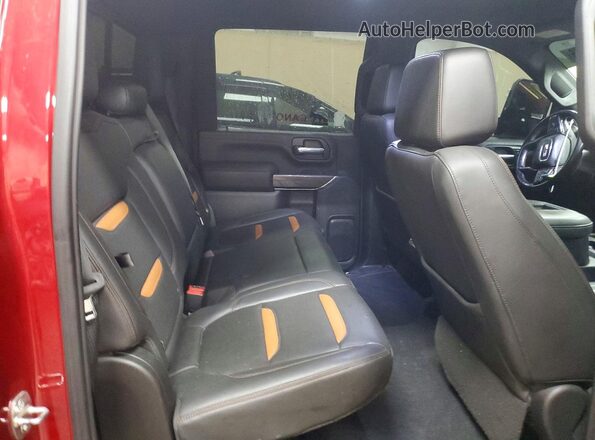 1GT49VEY2LF273462 2020 GMC SIERRA Red Vista de los asientos traseros