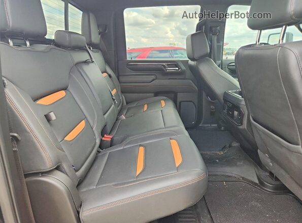 1GT49VEY2RF138636 2024 GMC SIERRA Black Rear seats view