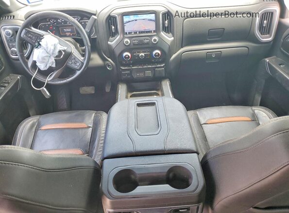 1GT49VEY7NF136827 2022 GMC SIERRA White Dashboard view