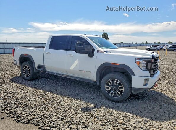 1GT49VEY8NF239173 2022 GMC SIERRA Белый Передняя правая четверть