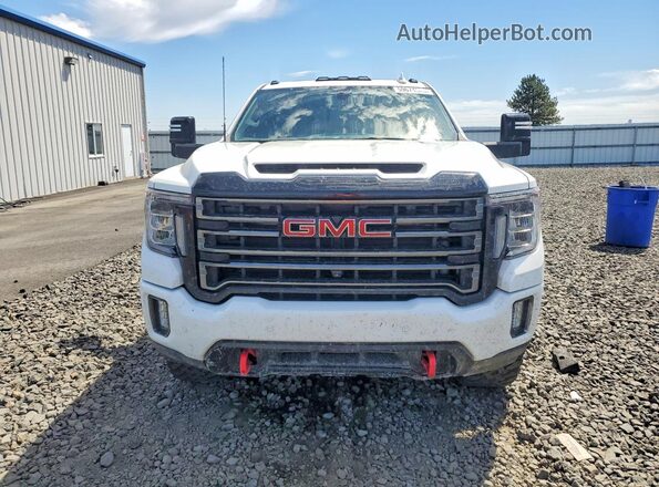 1GT49VEY8NF239173 2022 GMC SIERRA Белый Вид спереди