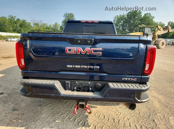 1GT49VEY9NF176651 2022 GMC SIERRA Синий Вид сзади