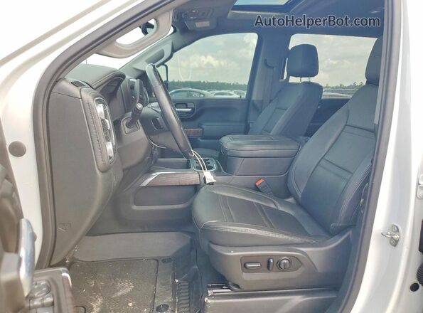 1GT49WEY8MF174653 2021 GMC SIERRA White Вид салону спереду