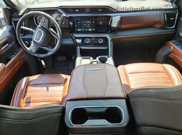 1GT49YEY0RF194561 2024 GMC SIERRA Черный Вид панели приборов