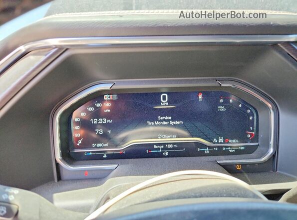 1GT49YEY7RF394868 2024 GMC SIERRA Black Vista del cuadro de instrumentos