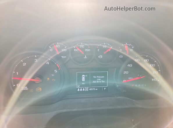 1GT4ULEY4SF279538 2025 GMC SIERRA White ხელსაწყოთა პანელის ხედი