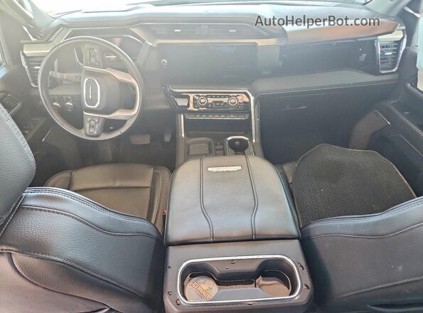 1GT4URE78SF178626 2025 GMC SIERRA White Dashboard view