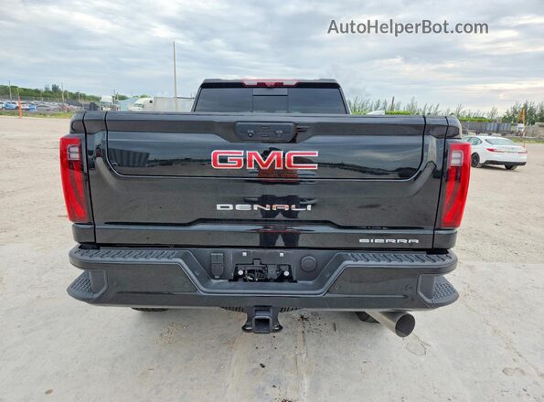 1GT4UREY0SF323151 2025 GMC SIERRA Black Widok z tyłu