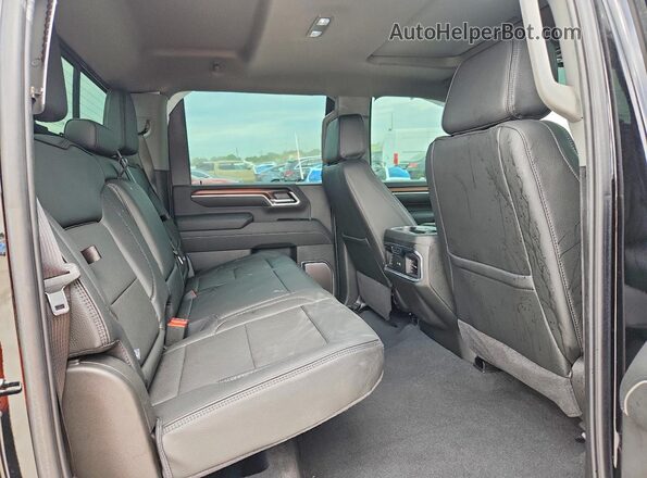 1GT4UREY0SF323151 2025 GMC SIERRA Black Widok tylnych siedzeń