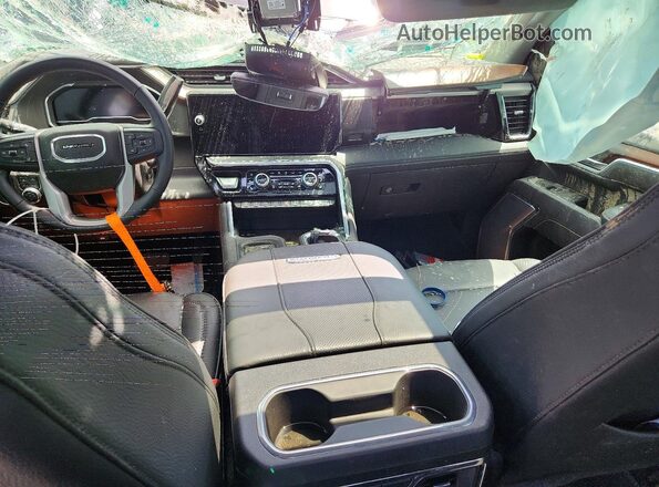 1GT4UREY4SF193049 2025 GMC SIERRA Черный Вид панели приборов