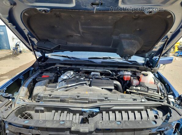 1GT4UXEY0SF273615 2025 GMC SIERRA Blue Rear interior view