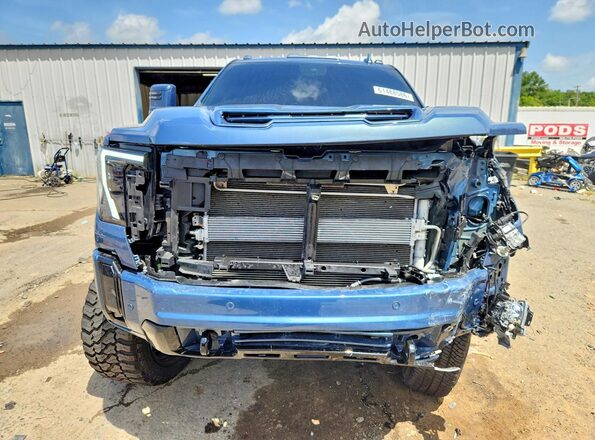 1GT4UXEY0SF273615 2025 GMC SIERRA Blue Front view