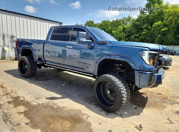 1GT4UXEY0SF273615 2025 GMC SIERRA Blue Front right