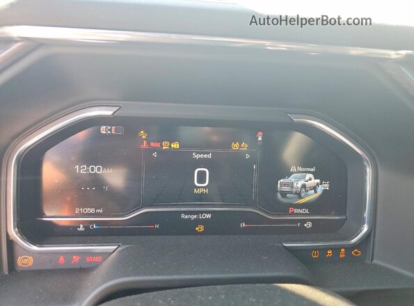 1GT4UXEY0SF289121 2025 GMC SIERRA Белый Вид щитка приборов