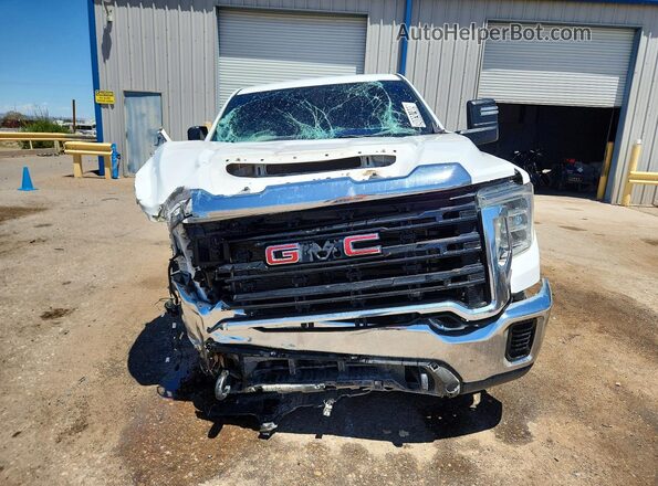 1GT58LE72MF159062 2021 GMC SIERRA White წინა ხედი