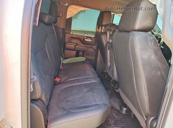 1GT58LE72MF159062 2021 GMC SIERRA White უკანა სავარძლების ხედი