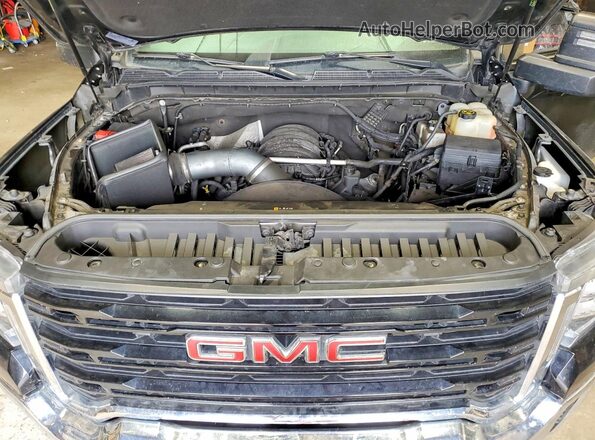 1GT59LE79NF322658 2022 GMC SIERRA Black Вид задньої частини салону