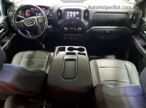 1GT59LE79NF322658 2022 GMC SIERRA Black Вид панелі приладів