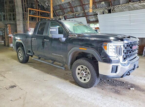 1GT59LE79NF322658 2022 GMC SIERRA Black Передня права чверть