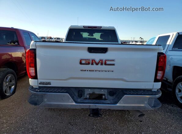1GT5ULE78SF132408 2025 GMC SIERRA White VIN კოდის სტიკერის ხედი