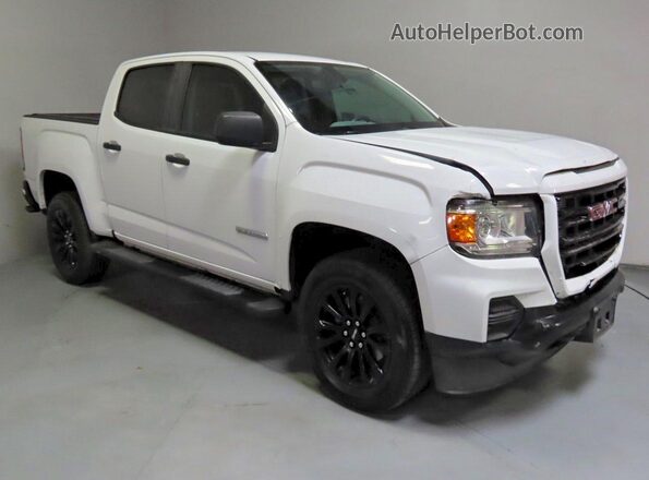 1GTG5BEN4M1198792 2021 GMC CANYON White Trasero izquierdo