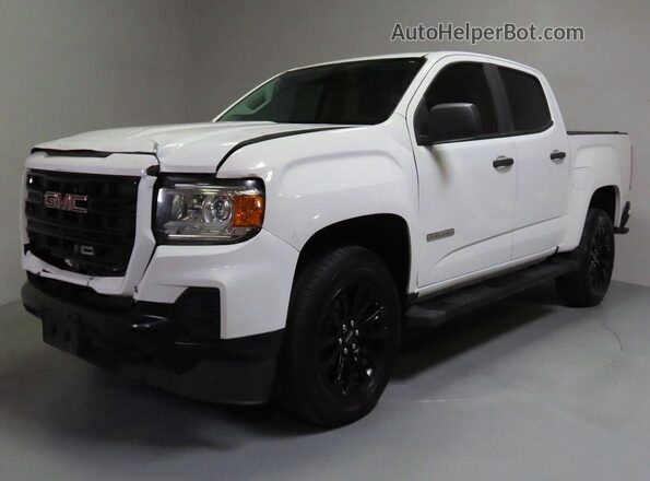 1GTG5BEN4M1198792 2021 GMC CANYON White Trasero derecho