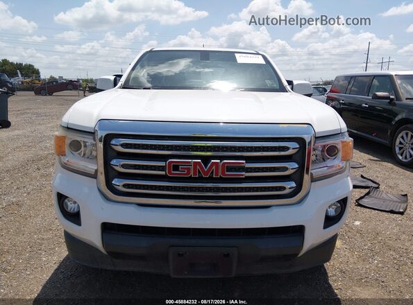 1GTG5CEA5G1110887 2016 GMC CANYON White Vista del cuadro de instrumentos