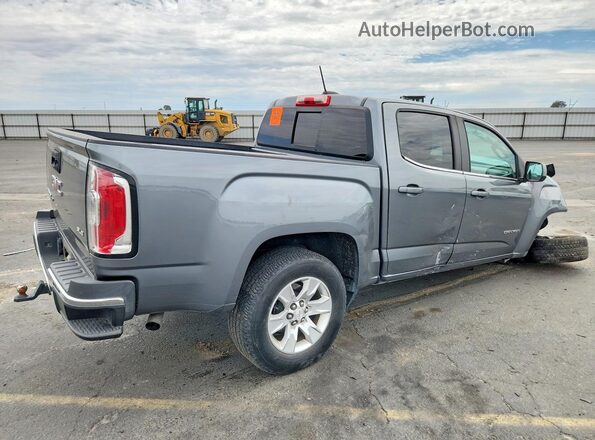 1GTG5CEN2J1297063 2018 GMC CANYON Серый Задняя правая четверть