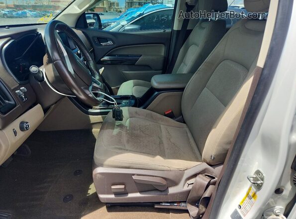 1GTG5CEN3H1148381 2017 GMC CANYON White Vista interior delantera