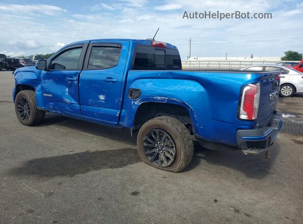 1GTG5CEN5M1185605 2021 GMC CANYON Blue Rear left