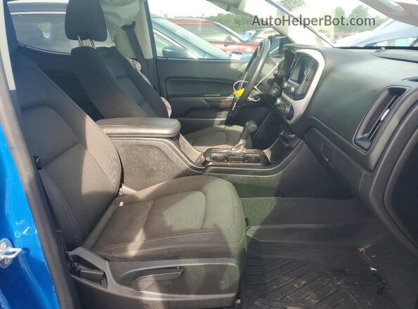 1GTG5CEN5M1185605 2021 GMC CANYON Blue Front interior view