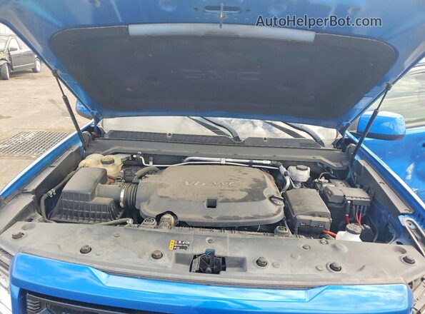 1GTG5CEN5M1185605 2021 GMC CANYON Blue Rear interior view