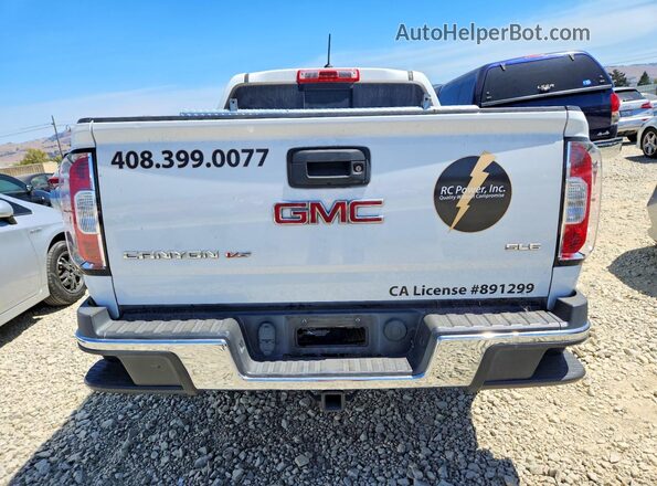 1GTG5CEN8J1270403 2018 GMC CANYON White Вид ззаду